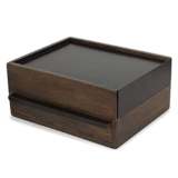 Portagioie vintage in legno portagioie per bracciali, collane, anelli, espositore per gioielli