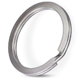 Praknu 200 Pezzi Anelli Portachiavi 25mm – Anello in Acciaio – Portachiavi Fai da Te – Apertura Facile – Per le Auto, Organizzazione Chiavi, Arti e Mestieri