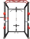 Professionale Squat Rack Attrezzatura di Forza Forza Sport Casa Potenza Rack, Confortevole Professione Fitness Barbell, Multifunzione Home Comprehensive T