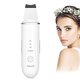 Pulizia Viso, ANLAN Skin Scrubber Ultrasuoni Professionale per Pulizia Profonda la Viso Peeling e Cura,4 modalità Rimozione di Comedone, USB Ricaricabile