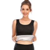 QLXYYFC Canotta Fitness Donna Dimagrante e Snellente Effetto Sauna Corpetto Slim Fit per Silhouette Perfetta per l’Attività Fisica e Quotidianamente (Color : Nero, Size : M)