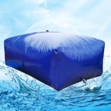 QUSYZD Borsa per la conservazione dell’Acqua di Emergenza Contenitore Pieghevole per Il Trasporto dell’Acqua Sacca d’Acqua in PVC Blu Durevole, Serbatoio dell’acq,OneColor-2x1x0.5m/100L/264 Gallon