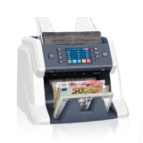 RIBAO BC-55, Contabanconote, Contamonete, Rilevatore di Banconote False 2CIS/UV/MG/IR, Contatore 12 valori di valuta, Lettura del numero di serie, 2 anni di garanzia