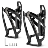 ROCKBROS Porta Borraccia in PC 1 Pezzo o 2 Pezzi, Portaborraccia per MTB Bicicletta E-bike, Ultraleggero Universale, Con Viti e Chive Esagonale, 5 Colori Disponibili, Accessori Bici