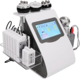 Radiofrequenza Viso e Corpo Cavitazione 9 in 1 Radiofrequenza a Cavitazione Body Shaper Macchina multifunzionale di Bellezza Strumento di Cura della Pelle Uso Domestico Massaggiatore per Braccio Vita