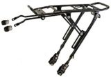 Rear Carrier, Alloy, Black, For 20-29, Max. Load 25 Kg