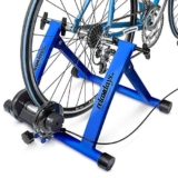 Relaxdays Rullo Trainer Pieghevole Bicicletta 6 velocità, Cerchi da 26-28, Blu e Verde Unisex Adulto, 1 pz