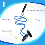 Riabilitazione Spalla Carrucola Palestra, Fisioterapia Spalla Puleggia, Shoulder Pulley per Esercizio e il Recupero Dopo un Infortunio o Chirurgico, Attrezzi Palestra Casa