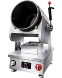 Robot da Cucina, Forni e Piani di Cottura, Tagliapasta Elettrico per Robot da Cucina Commerciale con Rotazione di 180° e Regolazione della velocità di Fuoco, Wok Automatico per Ristorante per Sala da