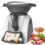 Robot da cucina elettrico intelligente con controllo app, 17 funzioni e regolazione della temperatura per una cottura automatica senza fumi