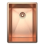 Rohl RSS1318SC – Lavello da cucina da 35,5 cm, 16 gauge, in rame inossidabile