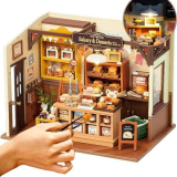 Rolife DIY Miniature House Modellismo Casa in Miniatura da Costruire con Luci LED Modellismo da Costruire Adulti 3D Puzzle Legno Diorama Kit Fai Da Te Regali Bricolage Adulti Insegnante Bimba Femmina