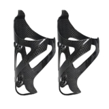 RongXuan Portabottiglie da bicicletta, 2 pezzi, in carbonio, leggero, per mountain bike, bici da corsa, lucido