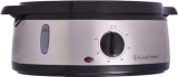 Russell Hobbs Vaporiera 9,0 l – Multicottura: 3 contenitori per cottura a vapore lavabili in lavastoviglie – Ciotola per Riso; 6 portauova; timer 60 minuti; Spegnimento automatico; No BPA, 19270-56
