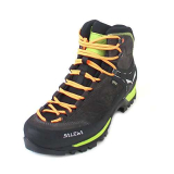 SALEWA Ms Mountain Trainer Mid Gore-tex, Stivali Uomo, Black/Sulphur Spring, 45 EU