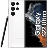 SAMSUNG Galaxy S22 Ultra 5G, 256GB, Bianco Fantasma (Ricondizionato) Smartphone Originale di fabbrica in esclusiva per il mercato europeo (versione internazionale)