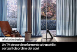 SAMSUNG QE85QN800AATXZT Smart TV 85″ Neo QLED 8K, Ultra HD, Processore Neo Quantum 8K con IA, Quantum HDR, OTS+, HDMI 2.1, Wi-Fi, Infinity One design, Stainless Steel, 2021, Alexa, Google Assistant