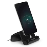 SBS Supporto da tavolo per ricaricare smartphone, porta cellulare con connettore Micro USB, per Samsung, Huawei, Xiaomi, Nokia, Motorola, LG