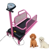 SDTOOP Tapis roulant for Cani, Tapis roulant for Esercizi for Cani di Piccola Taglia, Attrezzatura for l’addestramento dei Cani da Interno, Adatta for casa, Garage