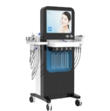 SFSSWSRYDF Macchina per la pulizia della pelle Hydro Dermabrasion EMS RF Black Eye Circle Removal Skin Sfido microdermoabrasione Blackheads Equipaggiamento di bellezza