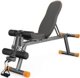 SLGGPJBU Panche per pesi resistenti e robuste per casa palestra multifunzione panca per pesi sedia fitness sgabello con manubri per scricchiolii domestici attrezzature per il fitness