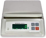 SONAXO Bilancia Elettronica, Bilancia Elettronica Impermeabile, Bilancia Industriale a Piattaforma in Acciaio Inossidabile di Alta precisione con Display LCD, Adatta per fabbriche