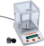 SONAXO Bilancia Elettronica, Bilancia analitica di precisione da Laboratorio per Gioielli in milligrammi ad Alta precisione da 300 g/0,001 g (White 300g/0.001g)