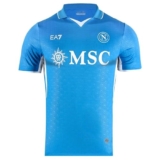 SSC NAPOLI Maglia Gara Home EA7 T-Shirt, M Uomo