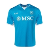 SSC NAPOLI Maglia Replica Home, EA7 Prodotto Ufficiale, Maglia Calcio Adulto 2024/2025 – L
