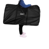 SUNTTELF Borsa da viaggio da 27,5 pollici per bicicletta da 27,5 pollici o sotto mountain bike bici da corsa trasporto borsa pieghevole per aria, treno, viaggio bicicletta borsa da trasporto