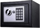 Safe con Serratura,Cassaforte di Deposito Elettronica Mini Cassetta di Sicurezza a Mobile Cassaforte armadio, per uso Domestico e Ufficio
