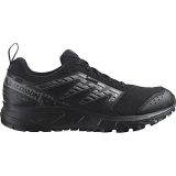 Salomon Wander Gore-Tex Scarpe Impermeabili da Trail Running e Escursionismo da Uomo, A prova di Escursionismo, Comfort e ammortizzazione, Tenuta del piede sicura, Black/Pewter/Frost Gray, 44 EU