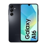 Samsung Galaxy A16, 3 anni di Garanzia del produttore, Android 14, Display Super AMOLED 6.7″ FHD+, 4GB RAM, 128GB, Batteria 5.000 mAh, IP54, memoria espandibile, Black [Versione Italiana]