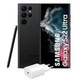 Samsung Galaxy S22 Ultra 5G + caricabatterie – Telefono cellulare gratuito, 512 GB, smartphone Android, Phantom Black (versione spagnola)