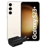 Samsung Galaxy S23+, Caricatore incluso, Smartphone Android, Display 6.6” Dynamic AMOLED 2X, Fotocamera 50MP, RAM 8GB, 256 GB, 4.700 mAh, Cream [Versione italiana]