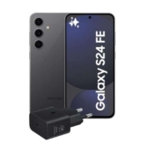 Samsung Galaxy S24 FE Smartphone AI, Caricatore Incluso, Display Dynamic AMOLED 2X 6.7”, Dual SIM, Fotocamera 50MP, 8GB RAM, 128GB, Batteria a lunga durata, IP68, Graphite [Versione Italiana]