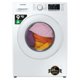 Samsung Lavatrice Crystal Clean WW90CGC04DTEET Libera installazione, 9 Kg, Wifi, Ecobubble, Vapore, Carica Frontale, 60l x 85h x 55p cm