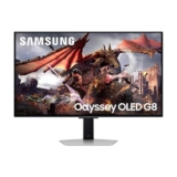 Samsung Monitor Gaming Odyssey OLED G8 (S32DG802), Flat, 32”, 3840×2160 (UHD 4K), 16:9, HDR10+, OLED, 240Hz, 0,03ms (GtG), Compatibilità G-Sync, HDMI, USB, DP, HAS, Pivot, Gaming Hub