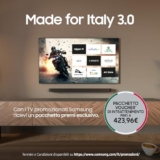 Samsung Smart TV 85” UE85U8090FUXZT Crystal UHD 4K, Crystal 4K Processor, HDR, Smart Experience, OTS Lite & Adaptive Sound, Metal Stream Design, 2025