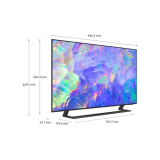 Samsung TV UE43CU8570UXZT Crystal UHD 4K, Smart TV 43″ Dynamic Crystal color, HDR, OTS Lite, AirSlim Design, Integrato con Bixby e Alexa compatibile con Google Assistant, Titan Gray 2023