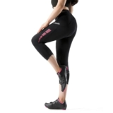 Santic Pantaloncini Ciclismo 3/4 Donna Imbottiti Pantaloni Ciclista Rosa L