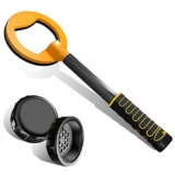 SaryEdge Metal Detector Portatile Impermeabile con induzione di impulsi, Metal Detector Portatile subacqueo per Adulti, Metal Detector Leggero, Pratico e conveniente(Giallo