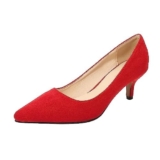 Scarpe Donna Eleganti Tacco Basso Estive Semplici Scarpe col Tacco Donna Elegante Punta Chiusa Sandali Chiusi Davanti Donna Moda Scarpe con Tacco Decollete Tacchi Alti a Spillo per Matrimoni e Feste