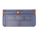 Scatola portaoggetti multifunzione A4 tagliacarte tagliacarte 31 cm lunghezza di taglio per carta artigianale foto (colore: grigio, dimensioni: 38 x 19,5 x 5 cm)