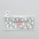 Semplice astuccio trasparente cancelleria cosmetici borsa di stoccaggio forniture per la scuola con cerniera astuccio portapenne astuccio regalo per studenti, altro