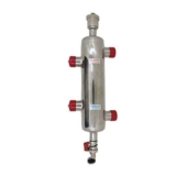 Separatore compensatore idraulico multifunzionale inox per distributore collettore riscaldamento a pavimento radiatore 3/4 1 1-1/4 1-1/2 pollice (1 pollice)