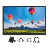 Septpenta Monitor Portatile da 17 Pollici, Schermo da Gioco HDR RGB con Luminosità Media 300Cd/M², Risoluzione 60Hz 1440X900 Rapporto Schermo 16:9 Monitor Portatile per Telefono PC per PS5