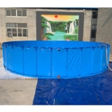 Serbatoio per acquario e laghetto per pesci, 600L-15070L, stagno per pesci rossi senza scavo, piscina resistente, ideale per adulti e bambini, perfetta per la decorazione del cortile