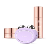 Set FOREO Total Facelift – Massaggiatore viso lifting con microcorrente FOREO BEAR 2 + Siero faccial SUPERCHARGED SERUM 2.0 (30 ml) + Crema viso idratante HA+PGA SUPERCHARGED (50 ml)