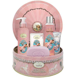 Set Regalo Donna Ai Fiori Di Ciliegio /1 Gel Doccia 250 ml, 1 Crema Mani 25 ml, 1 Sapone Solido 100 g, 1 Lozione Corpo Idratante 200 ml, Senza Parabeni/Burro Di Karitè/Olio Di Argan/Bellezza Donna